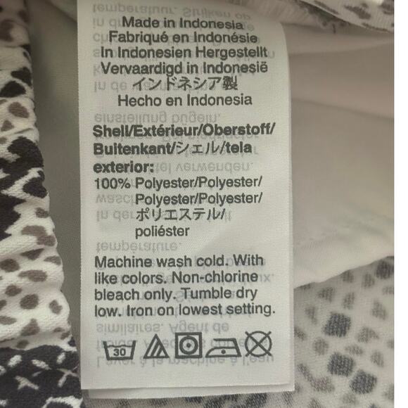 J. Crew Jamie Pant Womans 12 Pull on Reptile Print Flat Front Comfort Contempory - Picture 6 of 11